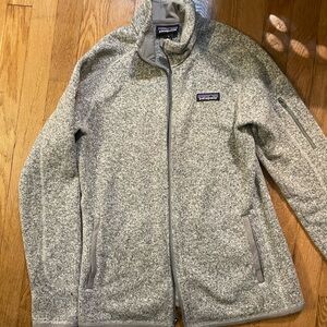 Patagonia Gray Full Zip Fleece Jacket